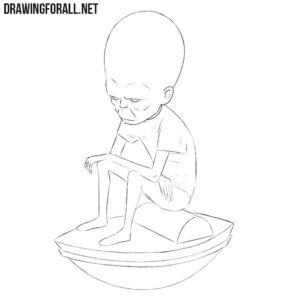 How to draw The Mekon