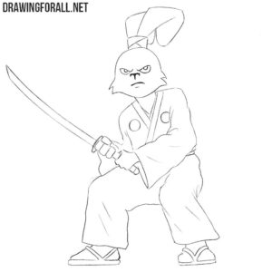 How to draw Usagi Yojimbo