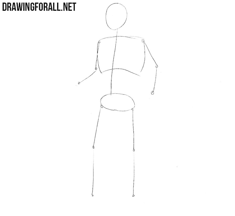 How to draw a Fire Warrior