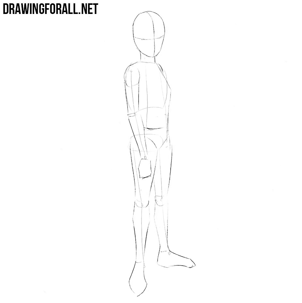 How to draw Princess Mononoke step by step