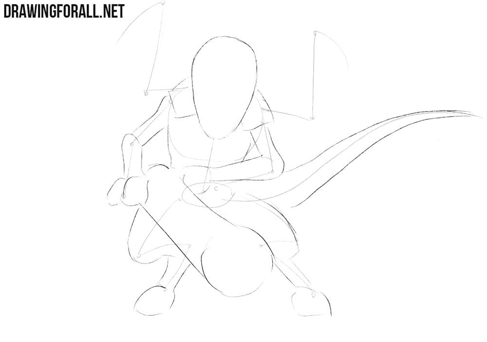 How to draw a tyranid step by step
