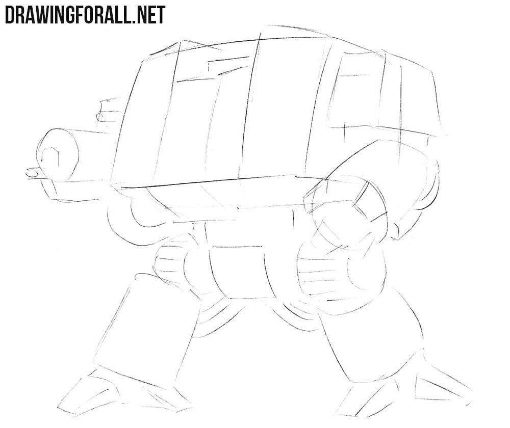 How to draw warhammer