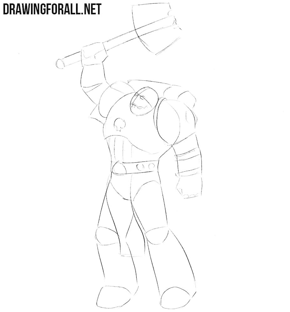 Learn how to draw Chaplain from Warhammer