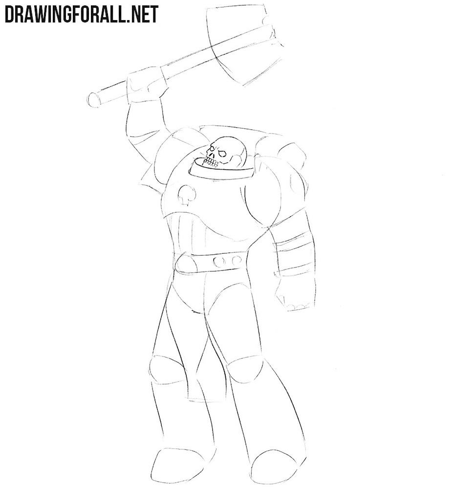How to draw Chaplain