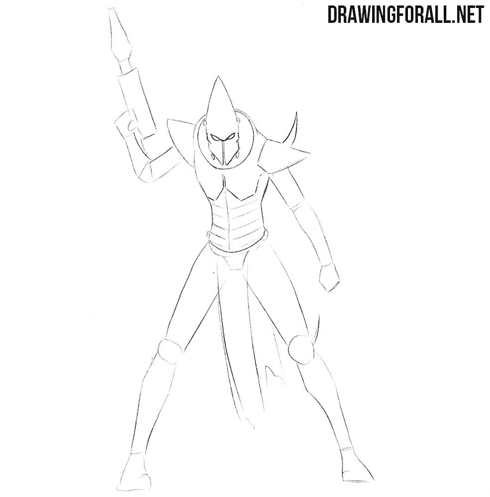 How to draw Warhammer characters