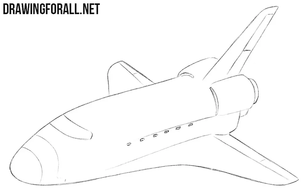 Shuttle drawing tutorial