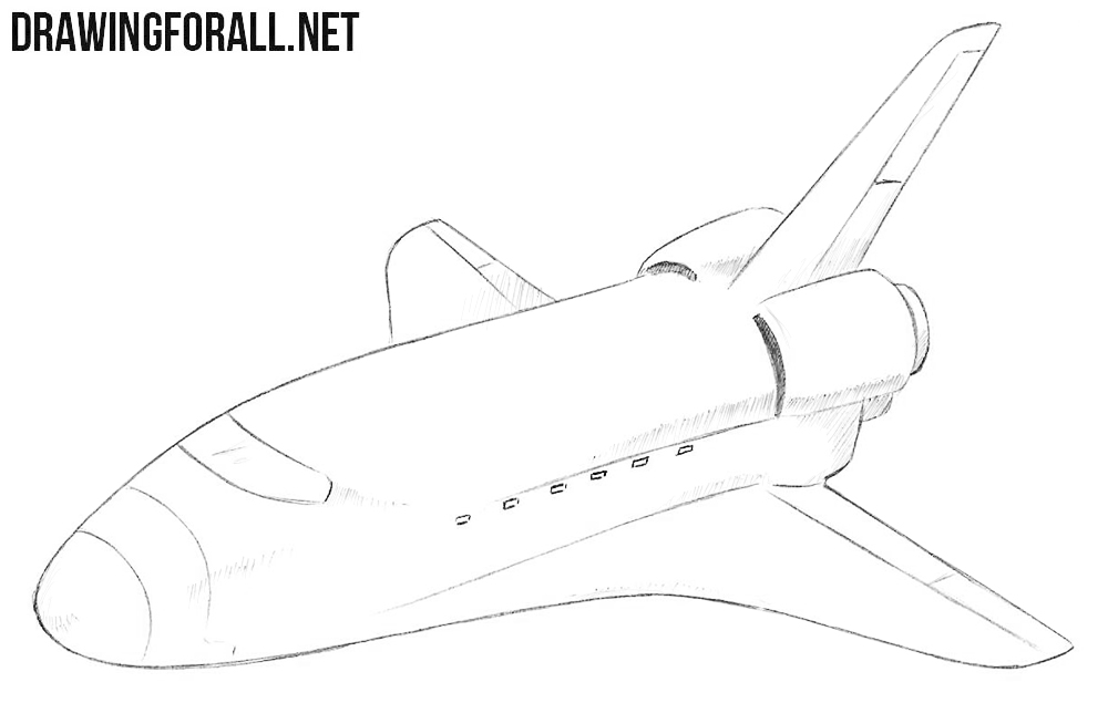 How to draw a shuttle