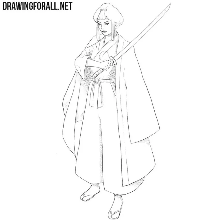 How to Draw Lady Eboshi