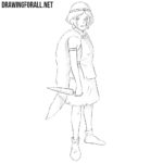 How to Draw Princess Mononoke