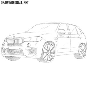 How to Draw a BMW X5