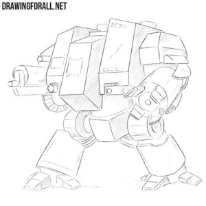 How to draw a dreadnought
