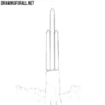 How to Draw a Rocket for Beginners