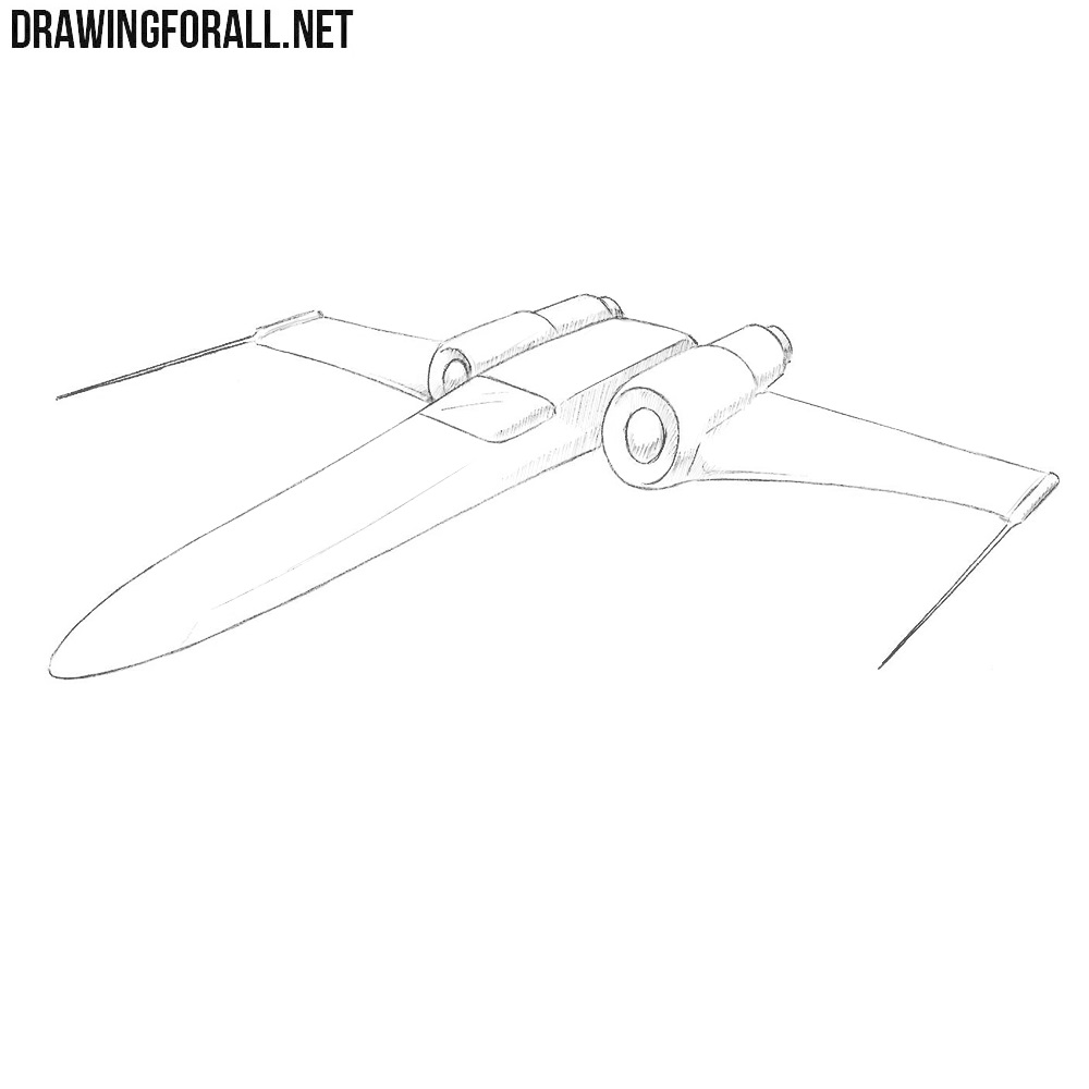 How to Draw a Space Spaceship