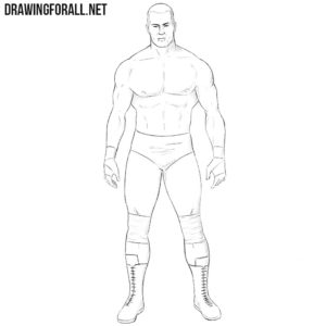How to draw wrestler | Drawingforall.net