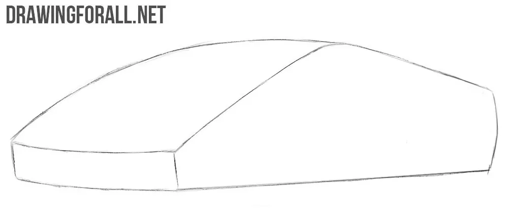How to draw a Lamborghini easy