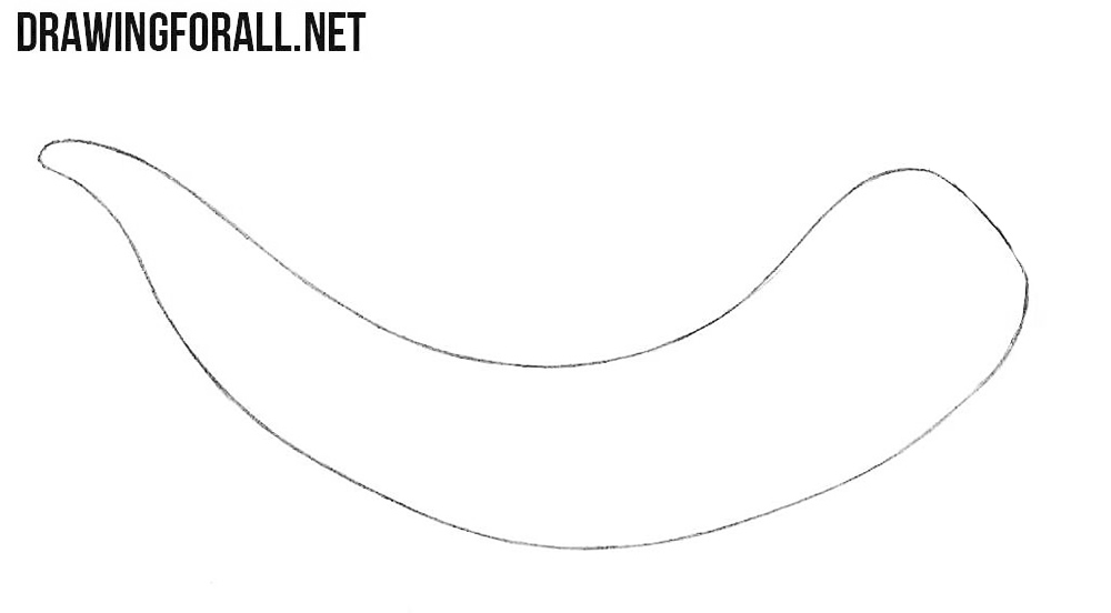 How to draw a chili pepper