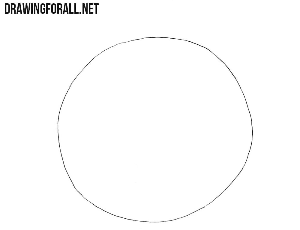 How to draw a pomegranate