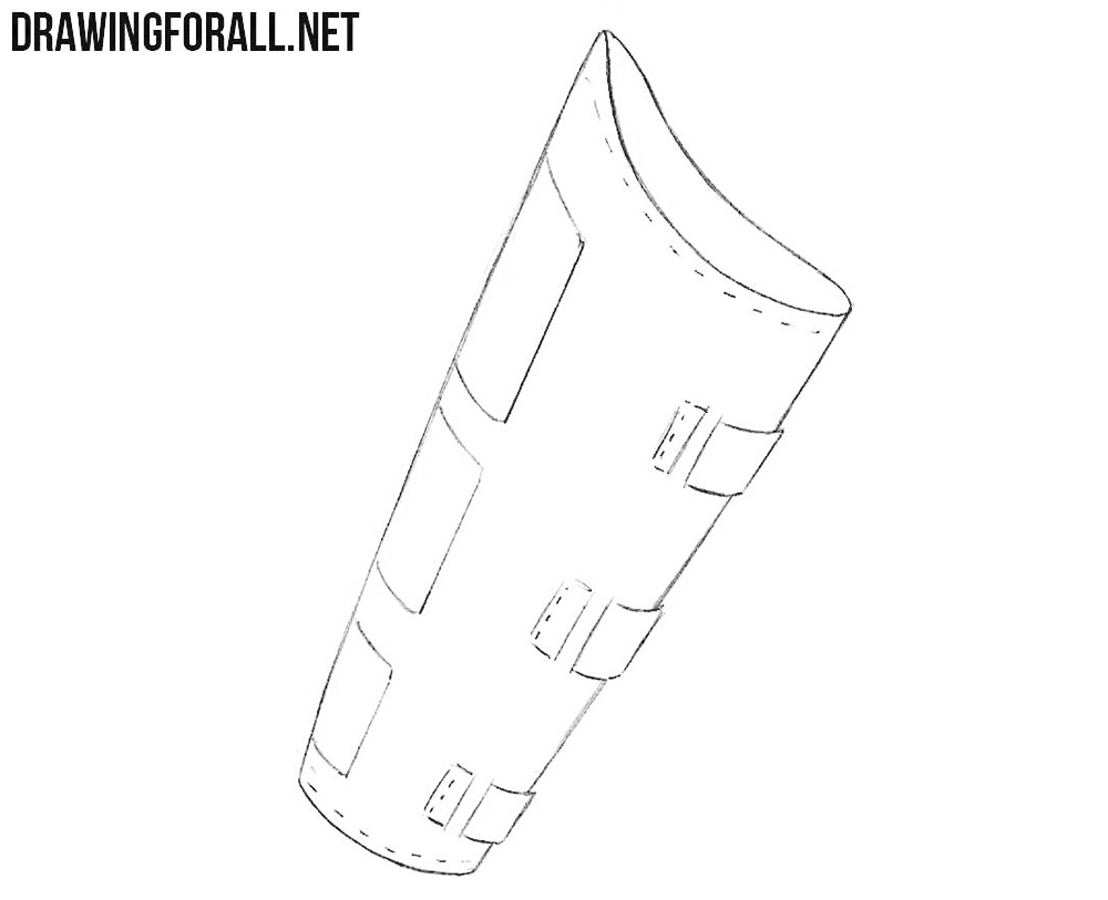 How to draw a bracer easy