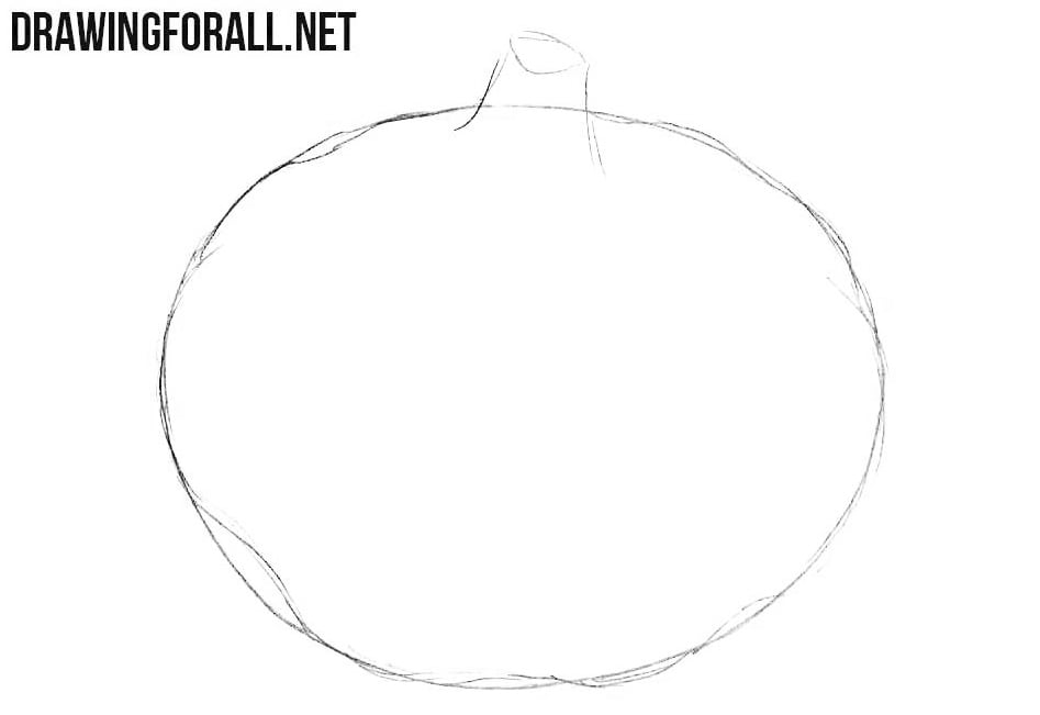 How to sketch a garlic