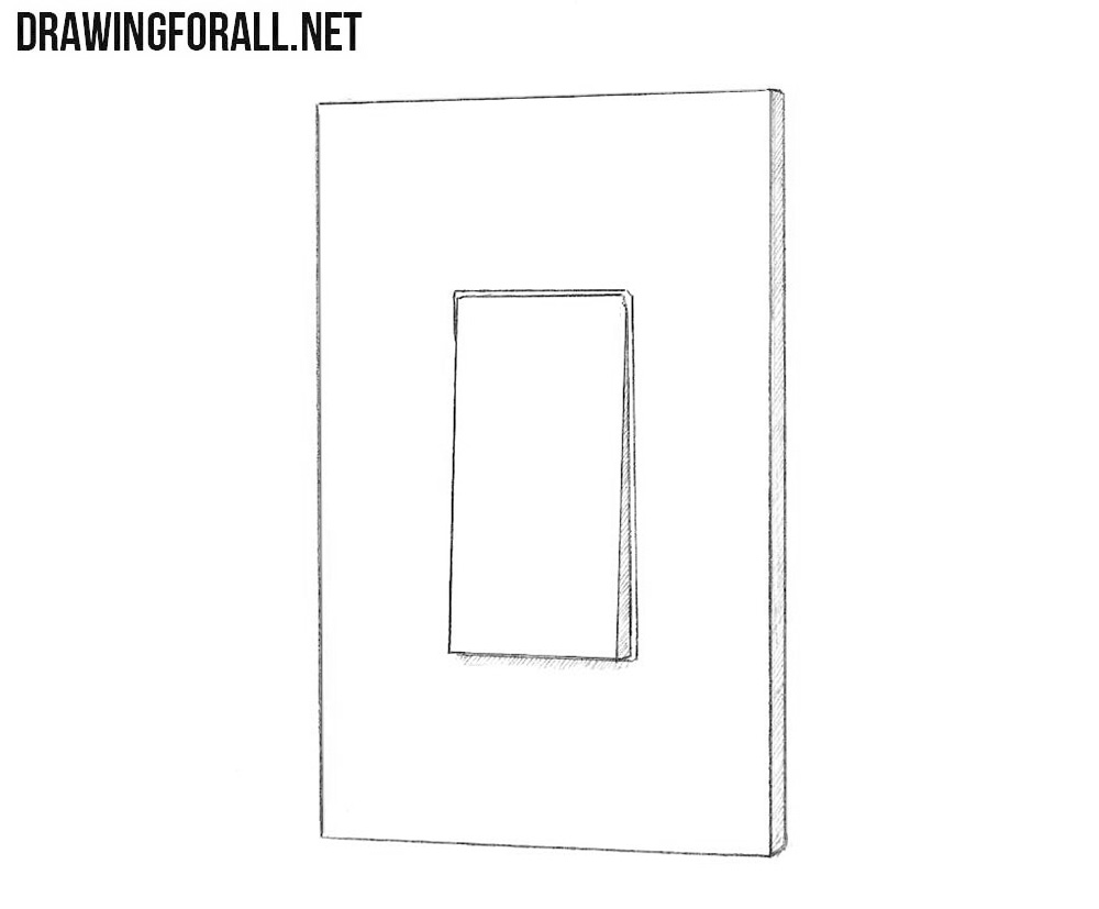 How to draw a light switch