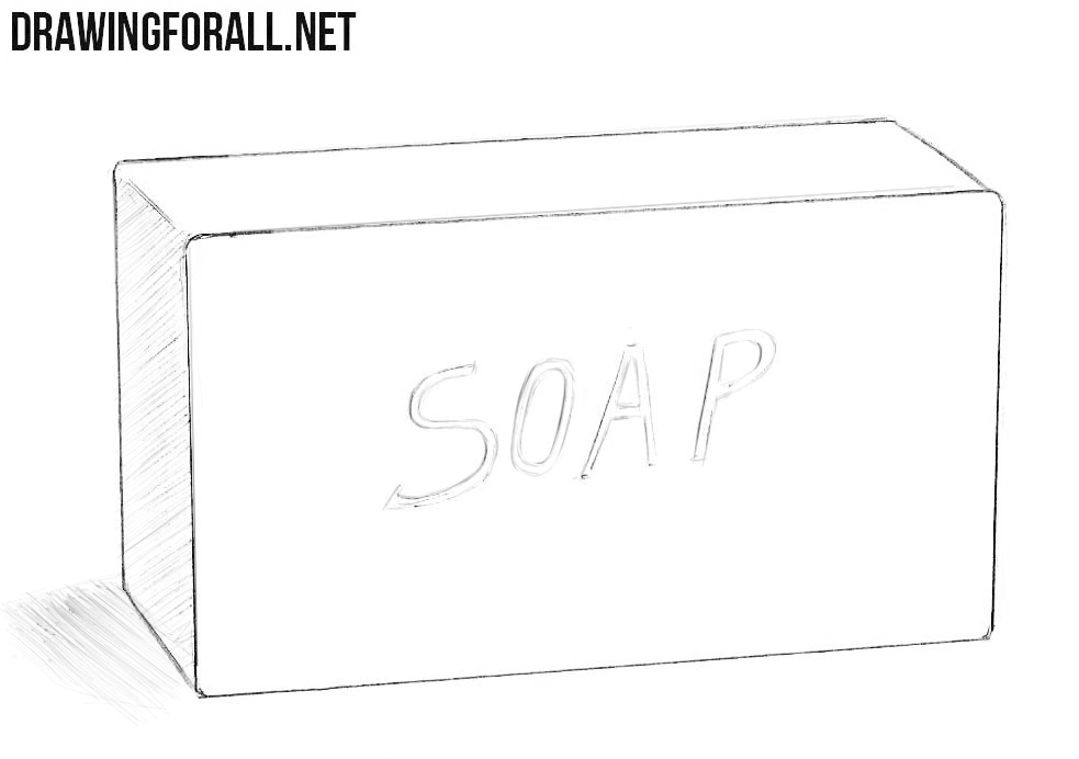 How to draw a soap