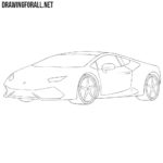 How to Draw a Lamborghini Easy
