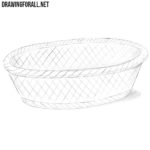 How to Draw a Bread Basket
