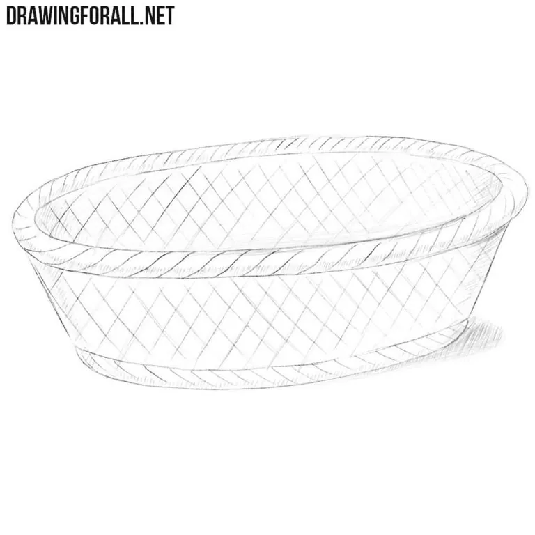 How to Draw a Bread Basket
