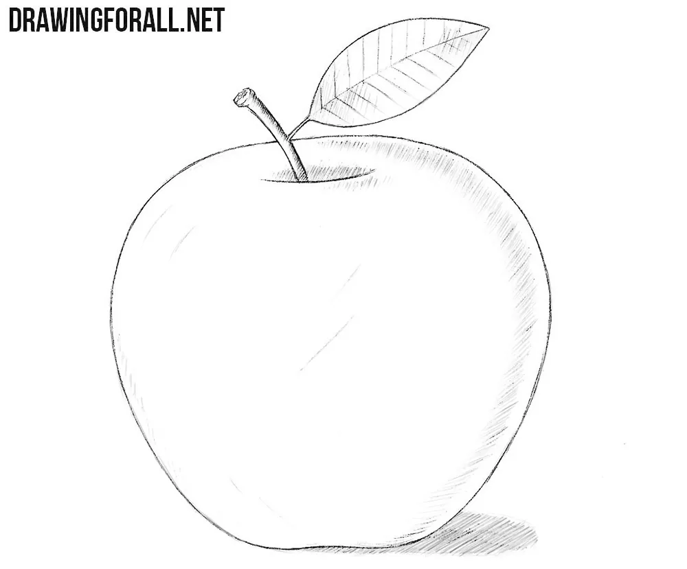 How To Draw An Apple For Kids? An Easy Step-By-Step Guide