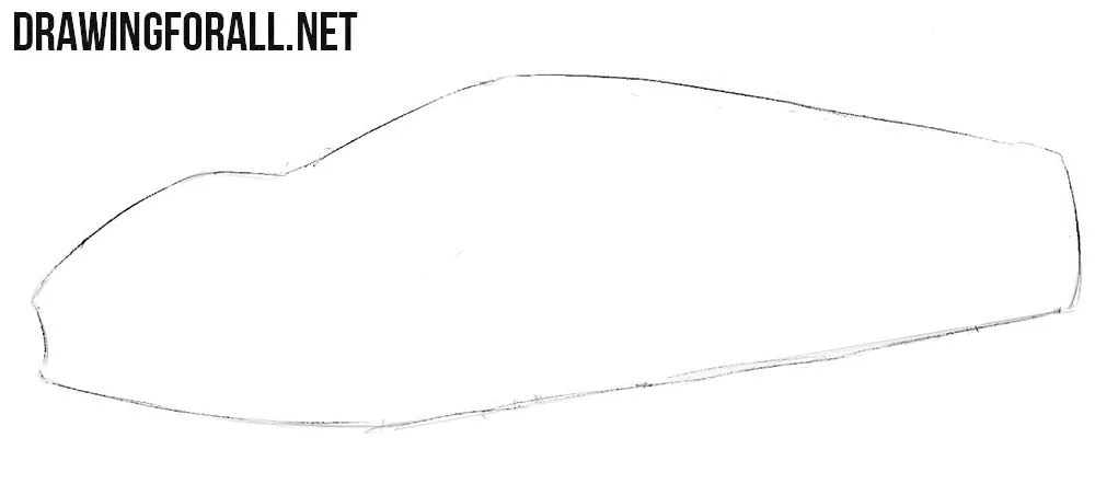 How to draw a Ferrari for beginners