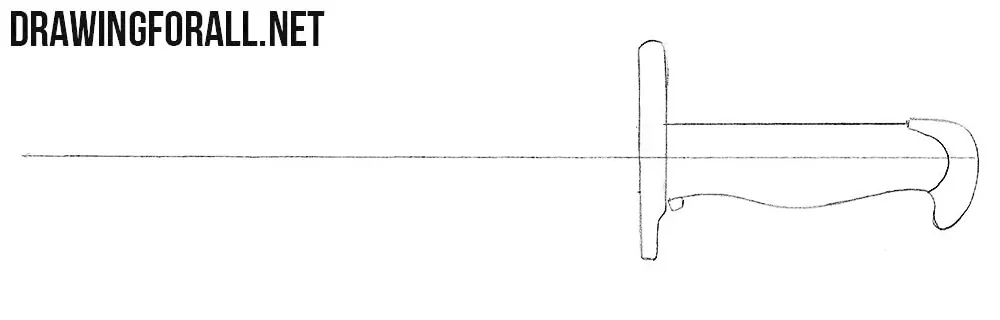 Bayonet drawing tutorial