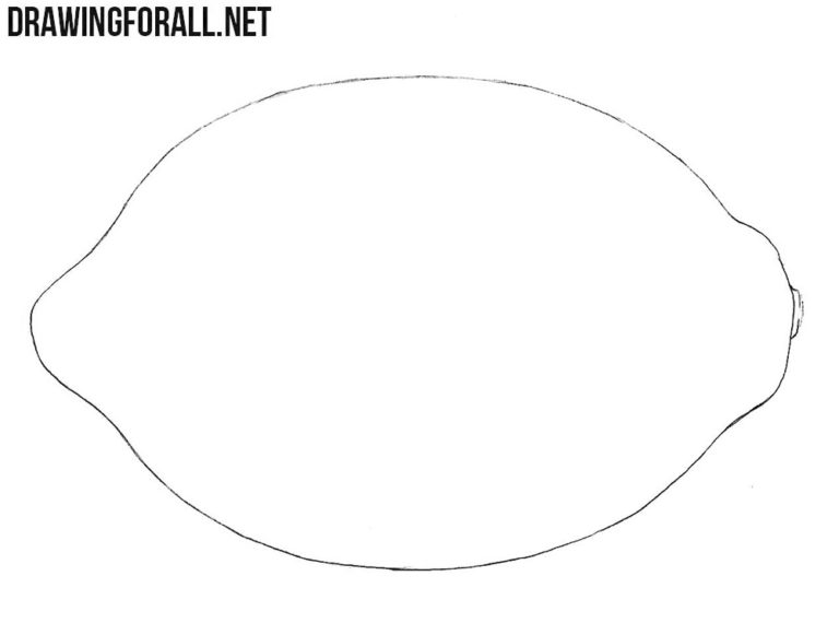 How to Draw a Lemon