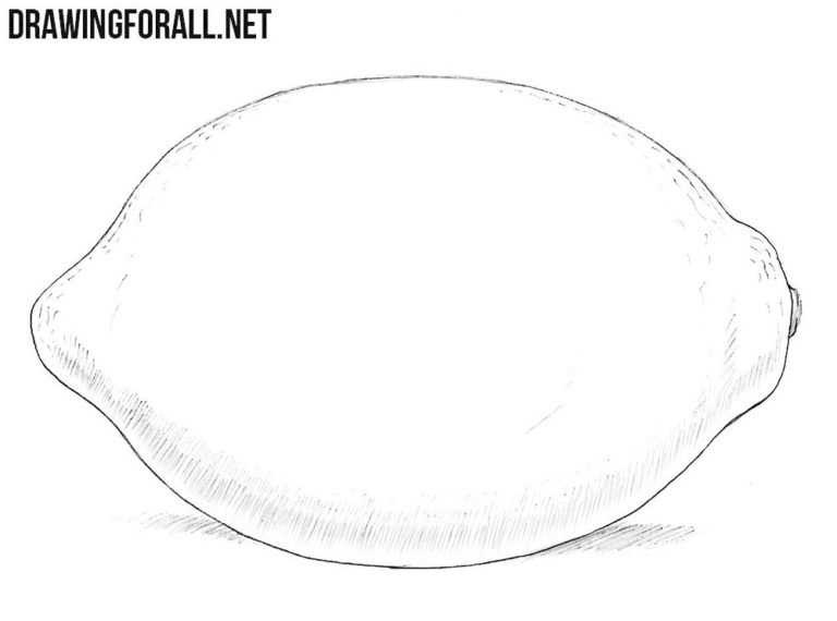 How to Draw a Lemon