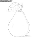 How to Draw a Pear Step by Step