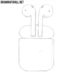 How to Draw Apple AirPods