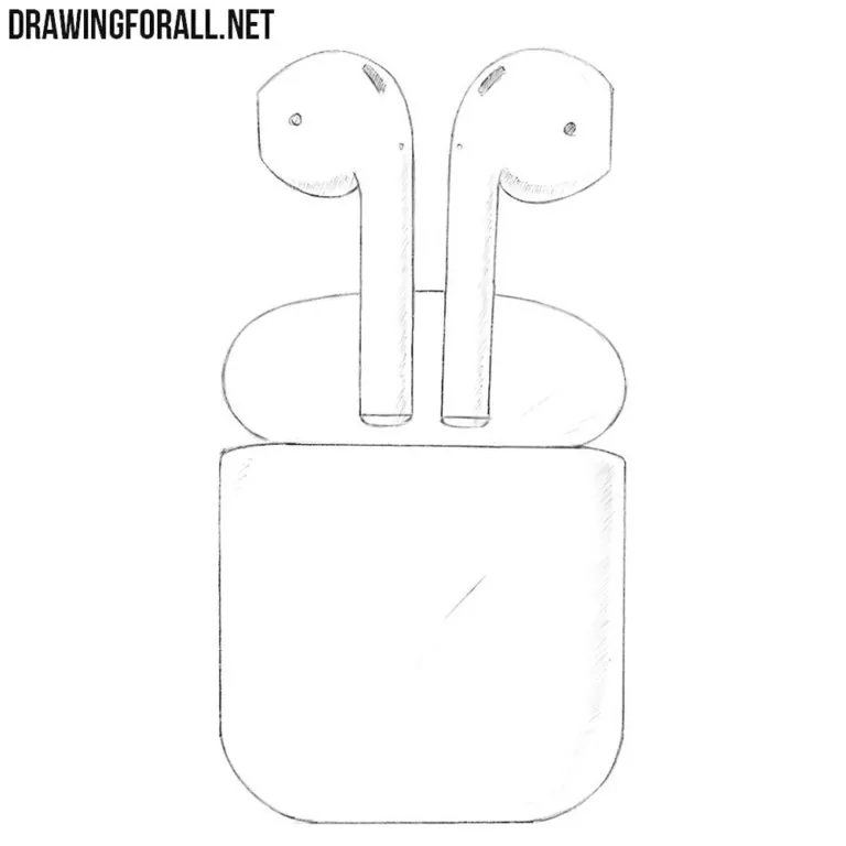 How to Draw Apple AirPods