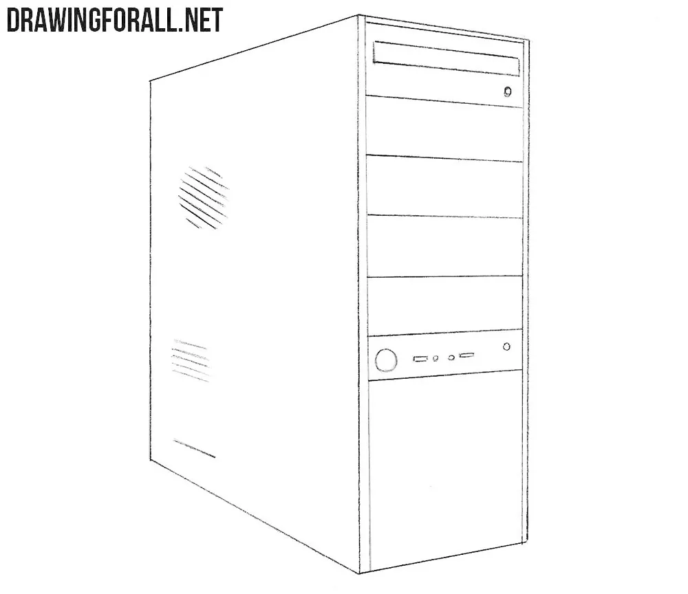 System unit drawing