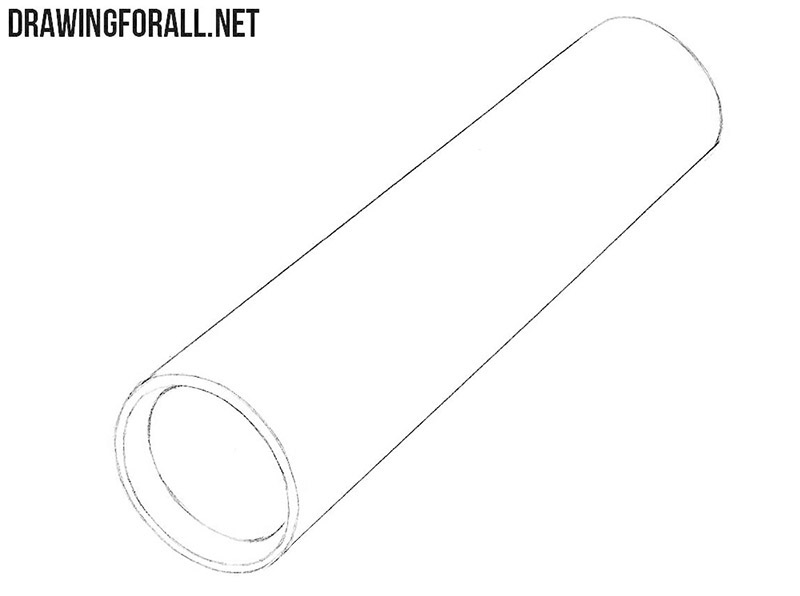 How to draw monoculars easy