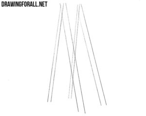 Simple Ladder One Line Drawing How to Draw a Ladder