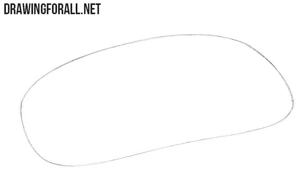 How to draw an Apple Magic Mouse