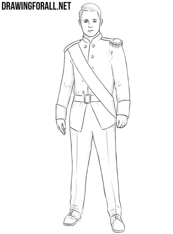 How to draw a prince