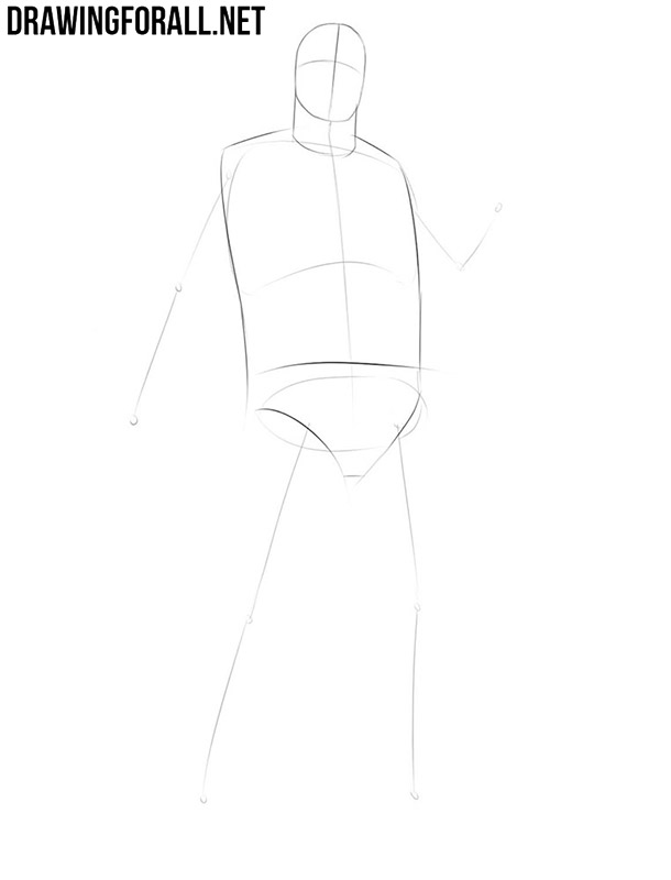 How to draw Star Lord easy