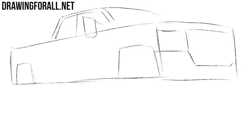 How to draw a car