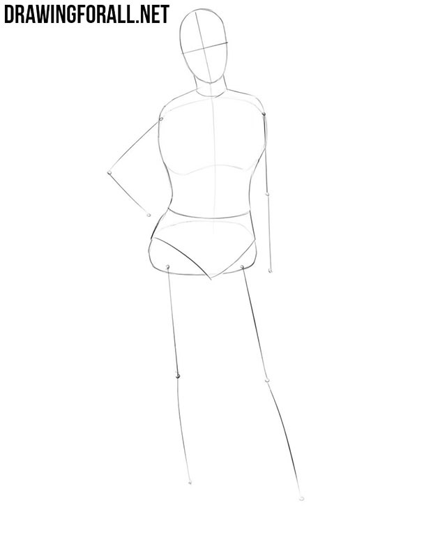 How To Draw A Girl Drawingforall Net This video shows an easy way to draw a well proportioned person in standing position. how to draw a girl drawingforall net