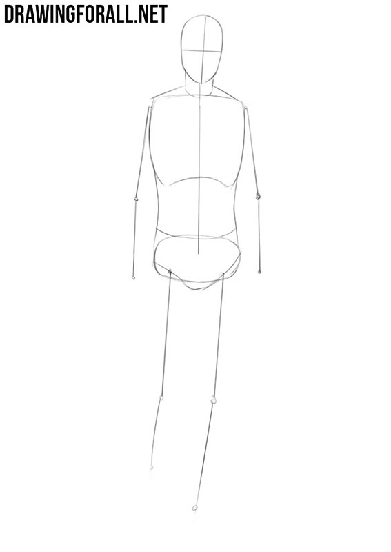 How to draw anime body poses