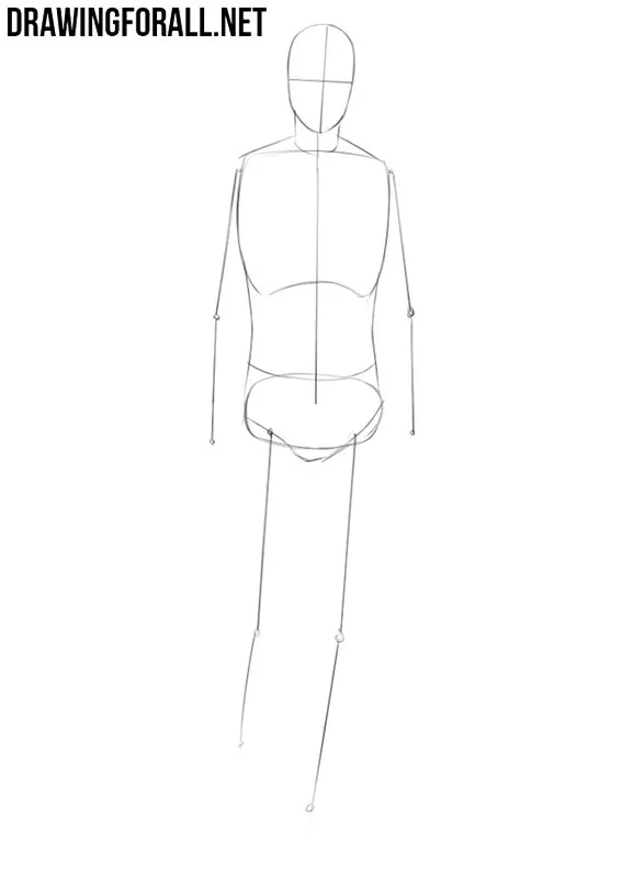 How to draw anime body poses