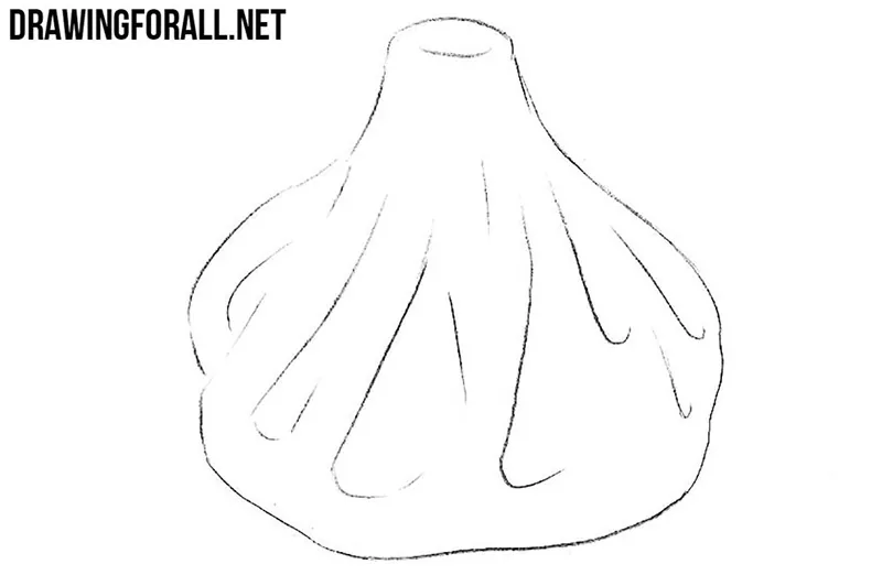 Dumpling drawing tutorial