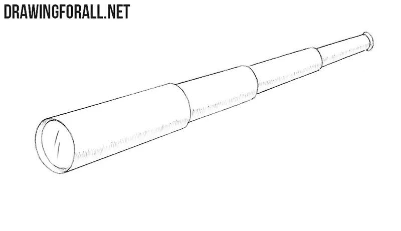 How to draw a spyglass