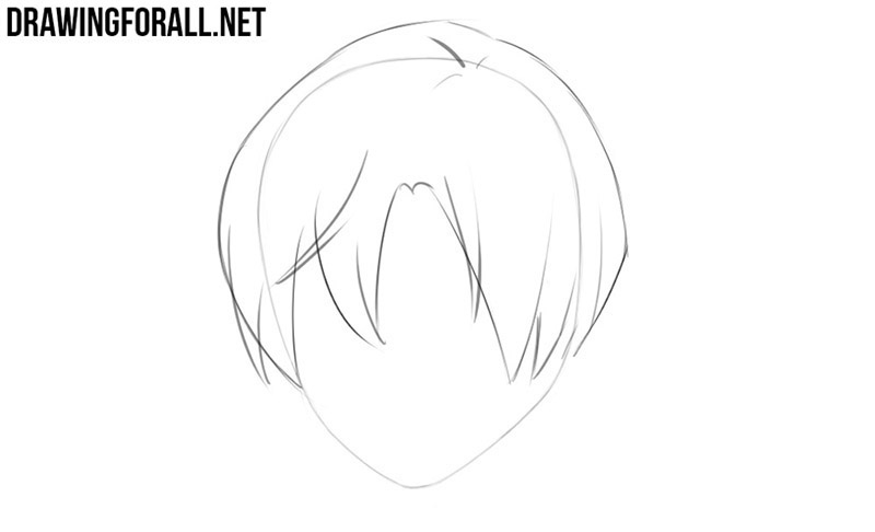 How To Draw Anime Hair Drawingforall Net