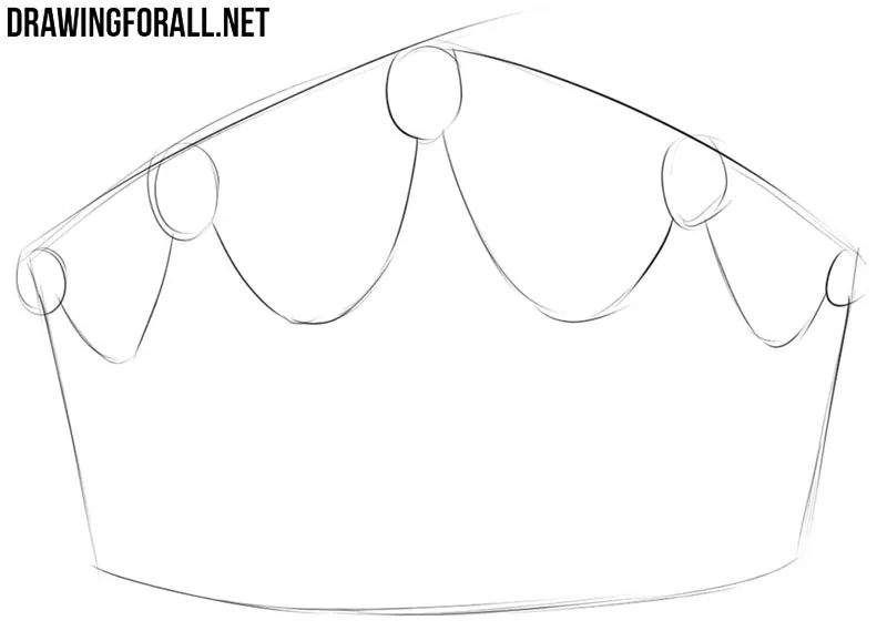 How to Draw a Princess Crown